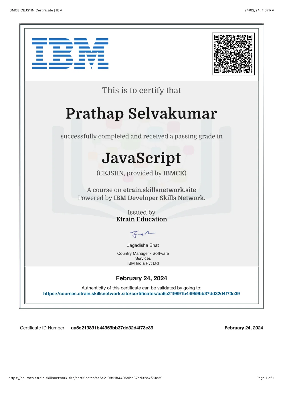 JavaScript Programming